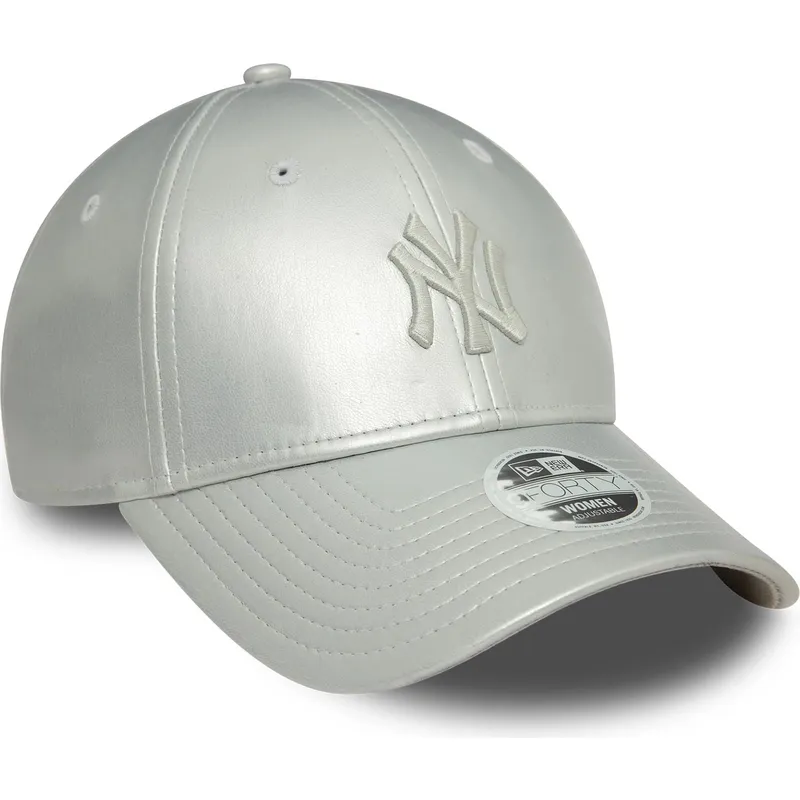 cepur-izliekta-peleks-regulejams-plateada-plateado-9forty-midi-pu-no-new-york-yankees-mlb-no-new-era