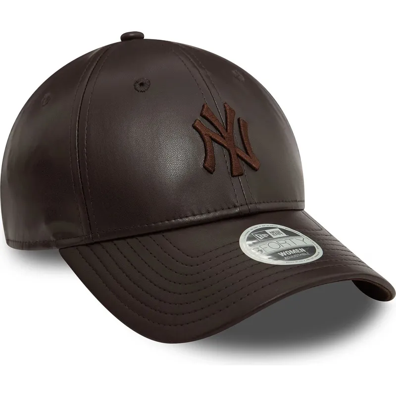 cepur-izliekta-bruns-regulejams-9forty-midi-pu-no-new-york-yankees-mlb-no-new-era