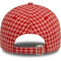 verstellbare-rosa-damen-cap-9forty-hahnentritt-new-york-yankees-mlb-von-new-era