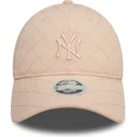 cap-izliekta-pink-adjustable-strap-9twenty-padded-no-new-york-yankees-mlb-no-new-era