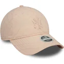 cap-izliekta-pink-adjustable-strap-9twenty-padded-no-new-york-yankees-mlb-no-new-era