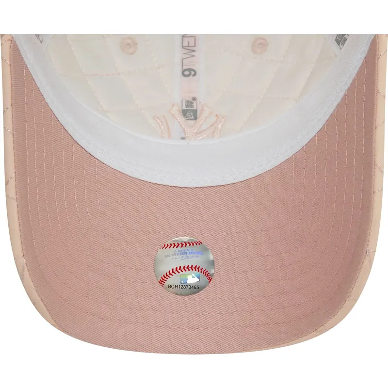 cap-izliekta-pink-adjustable-strap-9twenty-padded-no-new-york-yankees-mlb-no-new-era cap-izliekta-pink-adjustable-strap-9twenty-padded-no-new-york-yankees-mlb-no-new-era