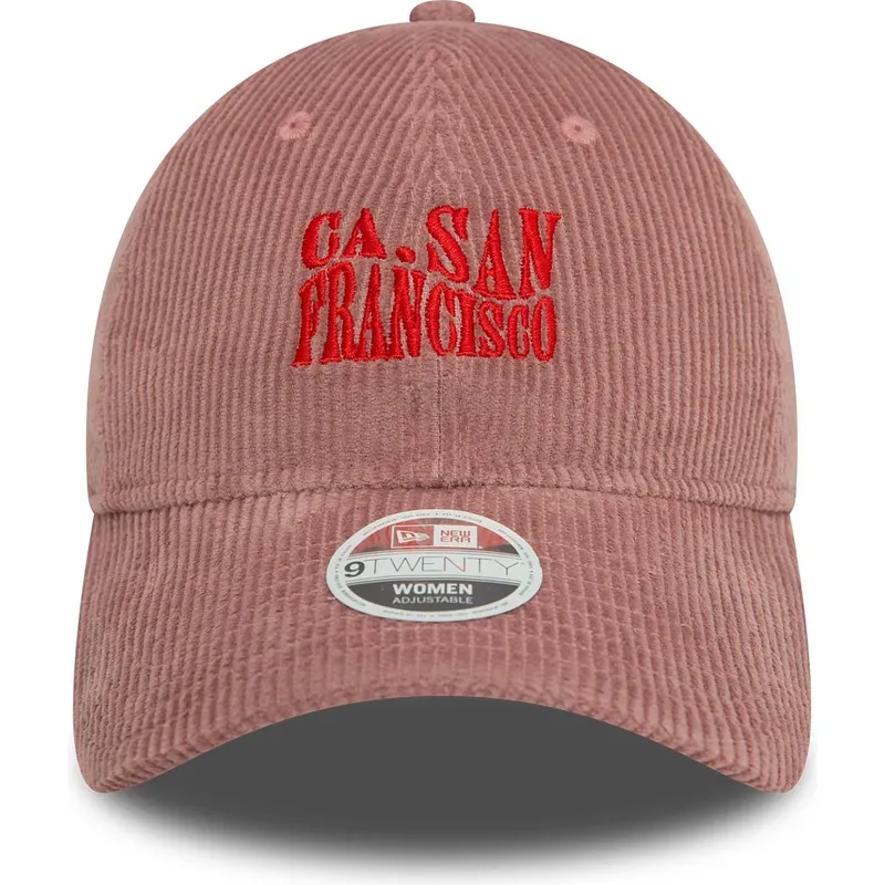 cap-izliekta-pink-adjustable-strap-9twenty-cord-no-san-francisco-ciudades-y-playas-california-no-new-era