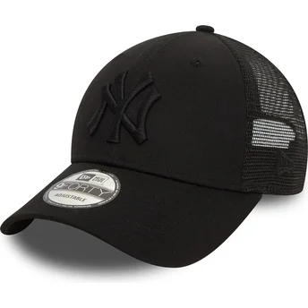 Cepur izliekta truckeris melns regulējams 9FORTY Home Field no New York Yankees MLB no New Era