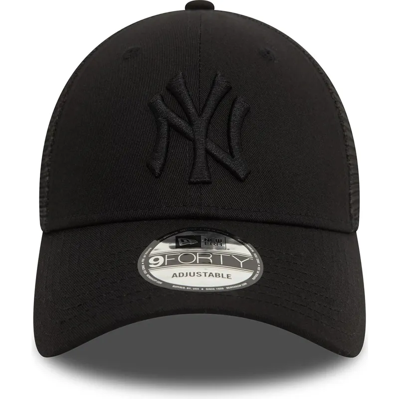 cepur-izliekta-soferis-melns-regulejama-lente-9forty-home-field-no-new-york-yankees-mlb-no-new-era