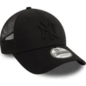 cepur-izliekta-soferis-melns-regulejama-lente-9forty-home-field-no-new-york-yankees-mlb-no-new-era