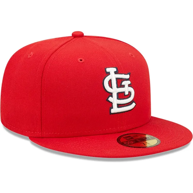rote-angepasste-59fifty-ac-perf-flatcap-der-st-louis-cardinals-mlb-von-new-era