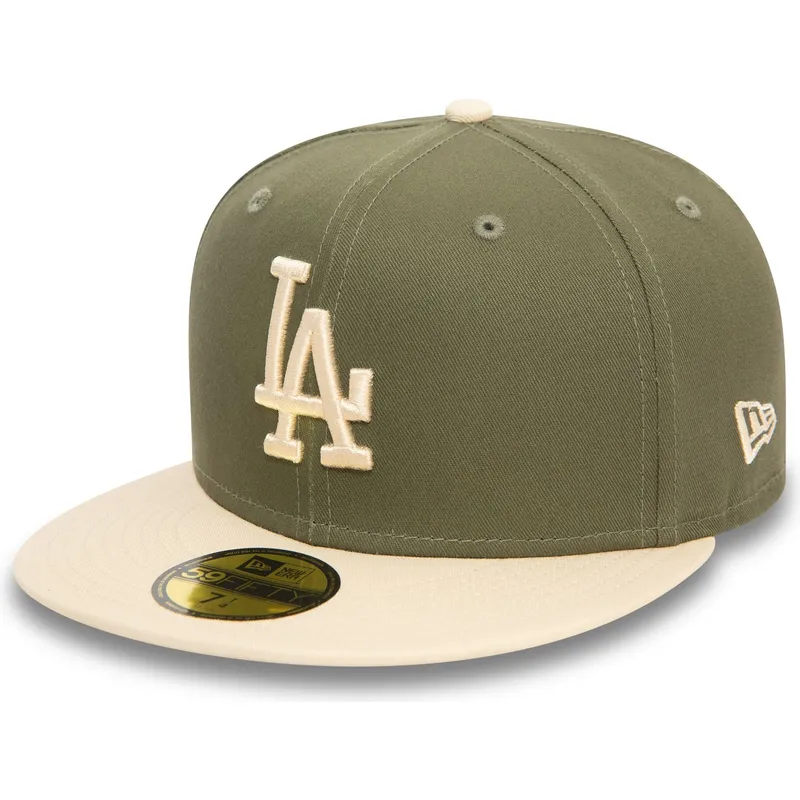 Verde Militar Gorro New Era Verde Gorra Plana Verde Y Beige