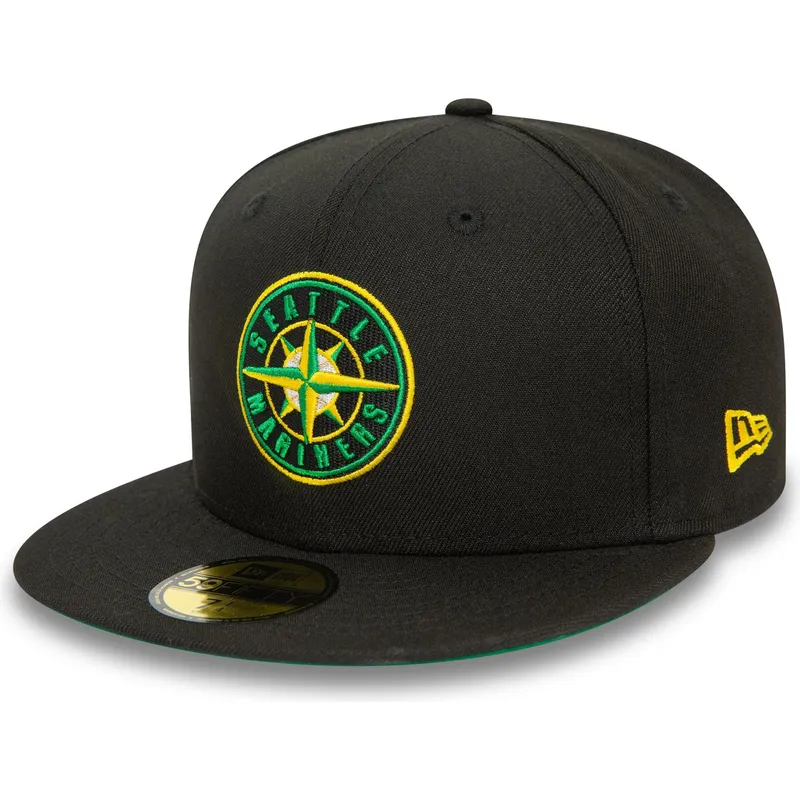 schwarze-59fifty-fitted-cap-seattle-mariners-mlb-von-new-era