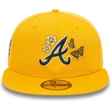 cepur-plakana-dzeltens-pieguloss-59fifty-icon-no-atlanta-braves-mlb-no-new-era