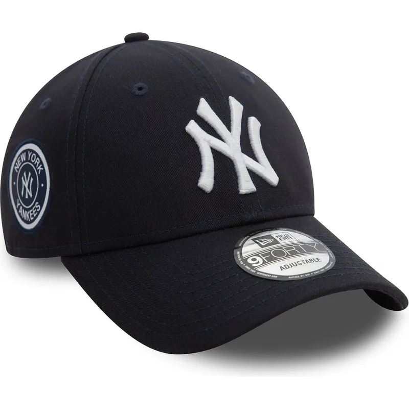 cepur-izliekta-tumsi-zils-regulejams-9forty-side-patch-no-new-york-yankees-mlb-no-new-era