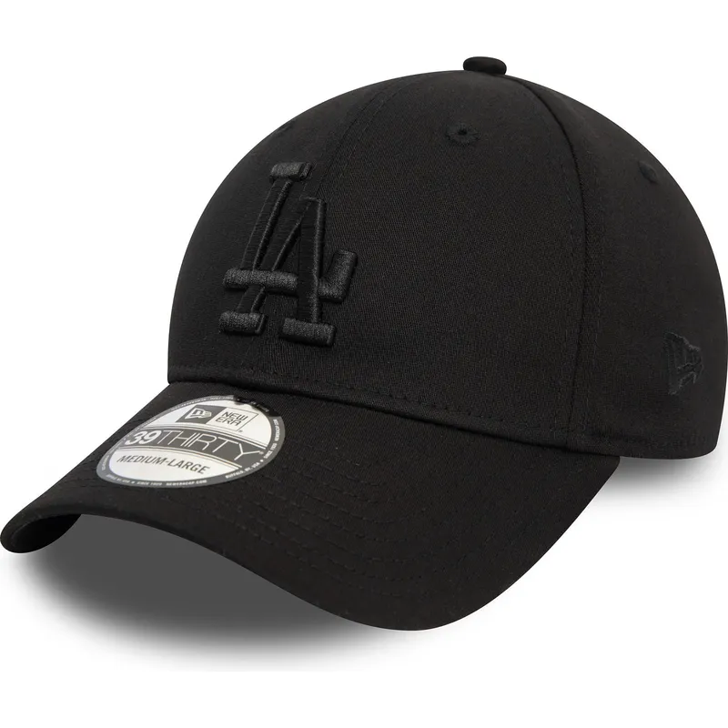 cepur-izliekta-melns-pieguloss-39thirty-monochrome-no-los-angeles-dodgers-mlb-no-new-era