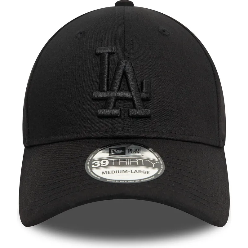 cepur-izliekta-melns-pieguloss-39thirty-monochrome-no-los-angeles-dodgers-mlb-no-new-era