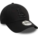 cepur-izliekta-melns-pieguloss-39thirty-monochrome-no-los-angeles-dodgers-mlb-no-new-era