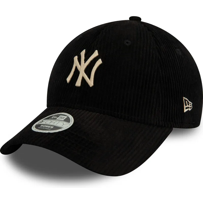 cepur-izliekta-melns-regulejams-9forty-cord-no-new-york-yankees-mlb-no-new-era