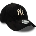 cepur-izliekta-melns-regulejams-9forty-cord-no-new-york-yankees-mlb-no-new-era