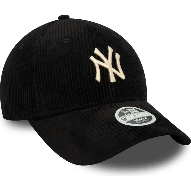 cepur-izliekta-melns-regulejams-9forty-cord-no-new-york-yankees-mlb-no-new-era