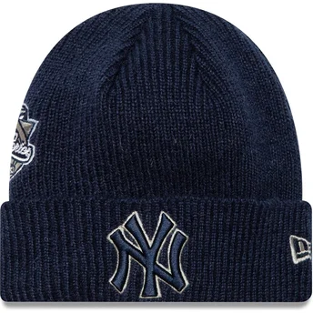 Gorro azul marino World Series Patch de New York Yankees MLB de New Era