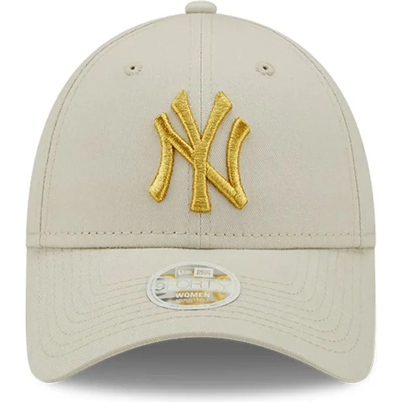 cepur-izliekta-bess-regulejama-lente-dorado-9forty-metallic-no-new-york-yankees-mlb-no-new-era