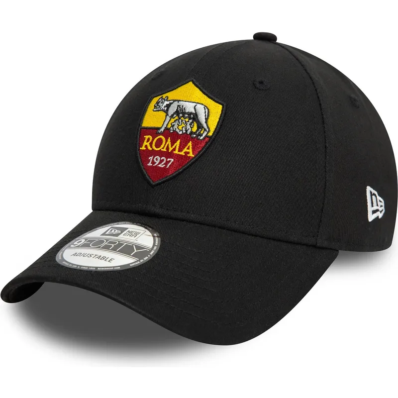 cepur-izliekta-melns-regulejams-9forty-core-no-associazione-sportiva-roma-serie-a-no-new-era cepur-izliekta-melns-regulejams-9forty-core-no-associazione-sportiva-roma-serie-a-no-new-era