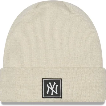 Cepur bēšs Team Cuff no New York Yankees MLB no New Era