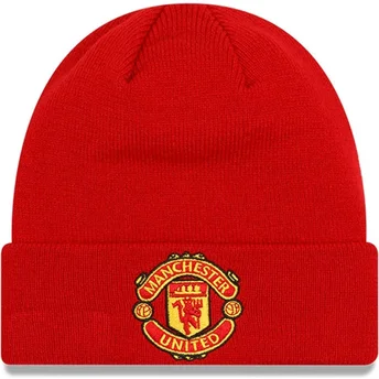 Cepur sarkans Core Cuff no Manchester United Football Club Premier League no New Era