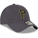 cap-izliekta-gray-adjustable-strap-9twenty-core-classic-no-pittsburgh-pirates-mlb-no-new-era