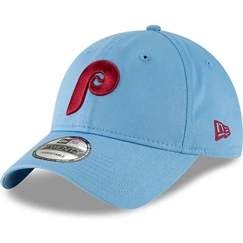 Cap izliekta blue adjustable strap claro 9TWENTY Core Classic no Philadelphia Phillies MLB no New Era