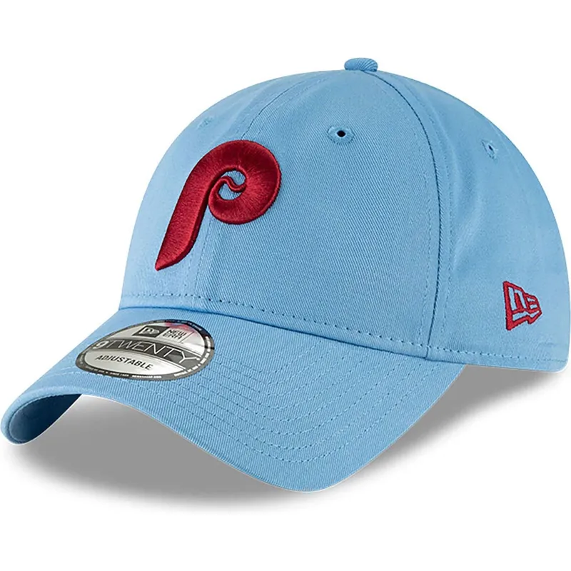 ljusbla-bojd-justerbar-keps-9twenty-core-classic-fran-philadelphia-phillies-mlb-av-new-era