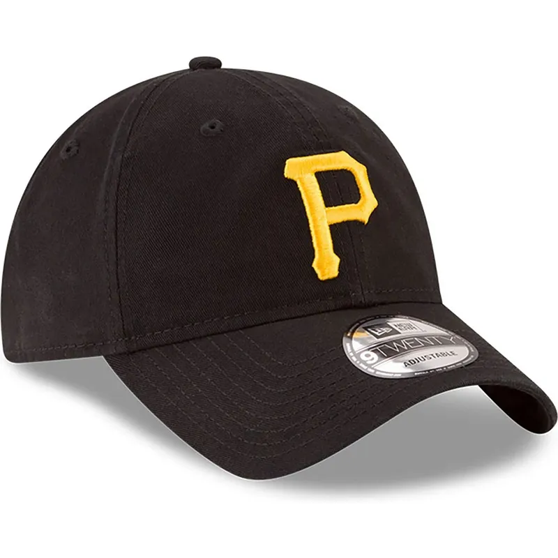 cap-izliekta-black-adjustable-strap-9twenty-core-classic-no-pittsburgh-pirates-mlb-no-new-era