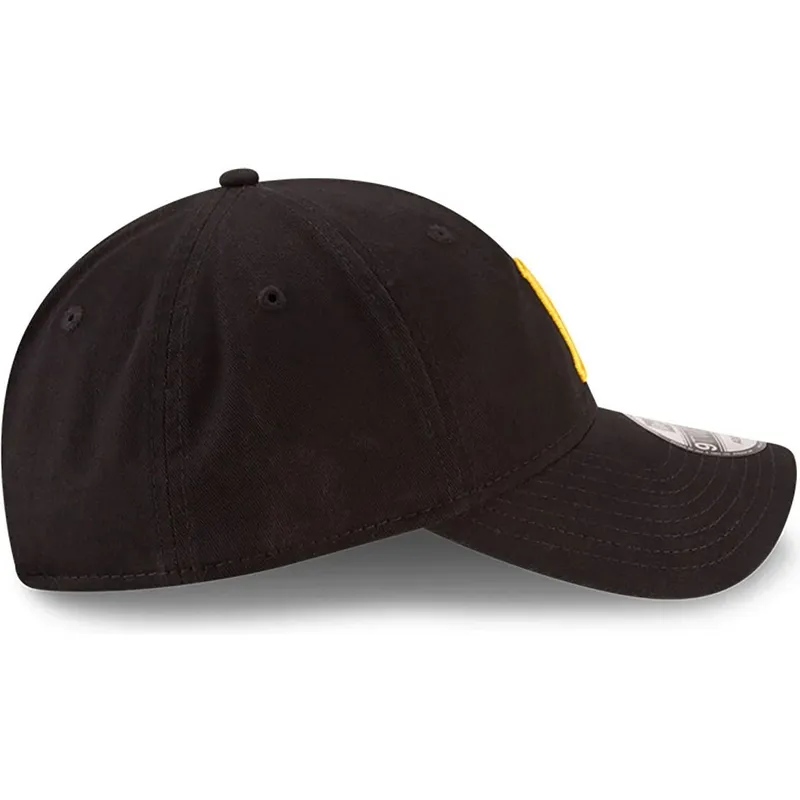 cap-izliekta-black-adjustable-strap-9twenty-core-classic-no-pittsburgh-pirates-mlb-no-new-era