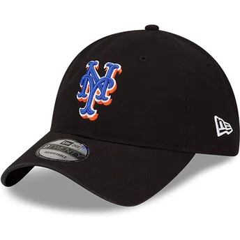 Cap izliekta black adjustable strap 9TWENTY Core Classic no New York Mets MLB no New Era