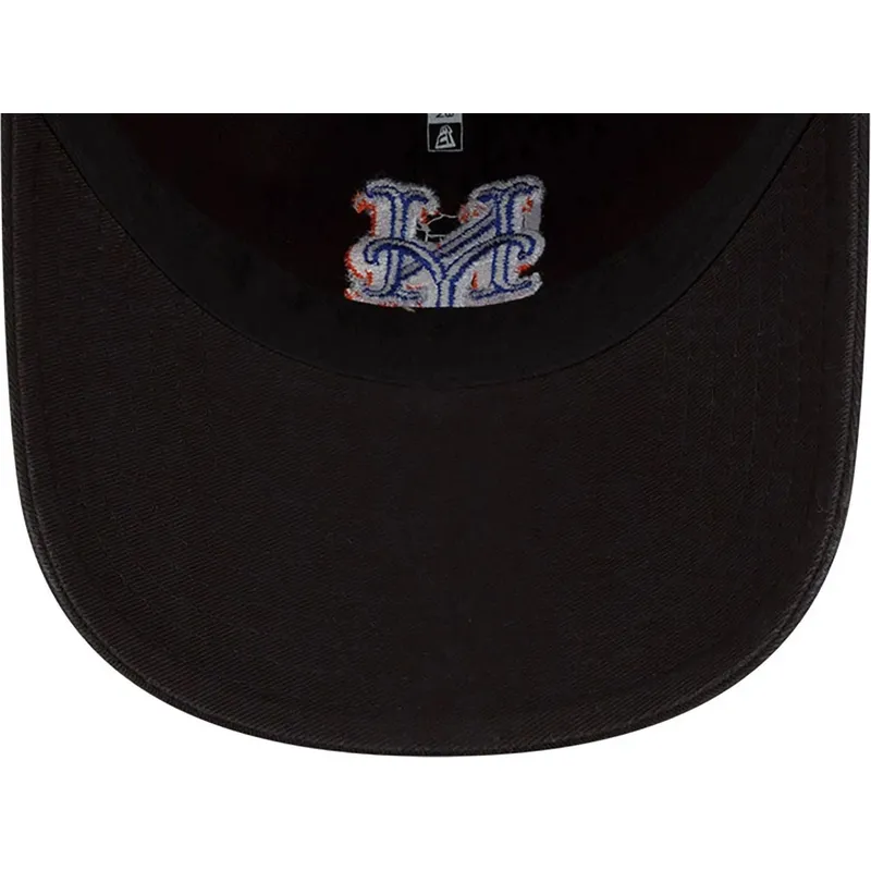 cepur-izliekta-melns-regulejama-lente-9twenty-core-classic-no-new-york-mets-mlb-no-new-era