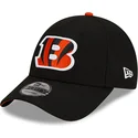 svart-justerbar-kurvad-keps-9forty-the-league-fran-cincinnati-bengals-nfl-av-new-era