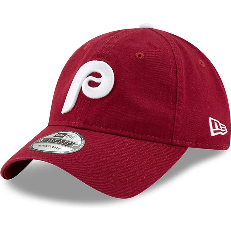 ciemnoczerwona-regulowana-czapka-z-zakrzywionym-daszkiem-9twenty-core-classic-philadelphia-phillies-mlb-new-era