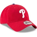 cap-izliekta-red-adjustable-strap-9twenty-core-classic-no-philadelphia-phillies-mlb-no-new-era
