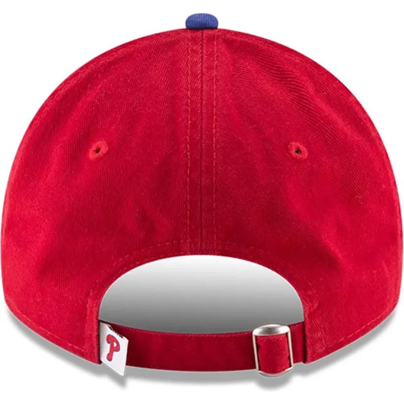 cap-izliekta-red-adjustable-strap-9twenty-core-classic-no-philadelphia-phillies-mlb-no-new-era