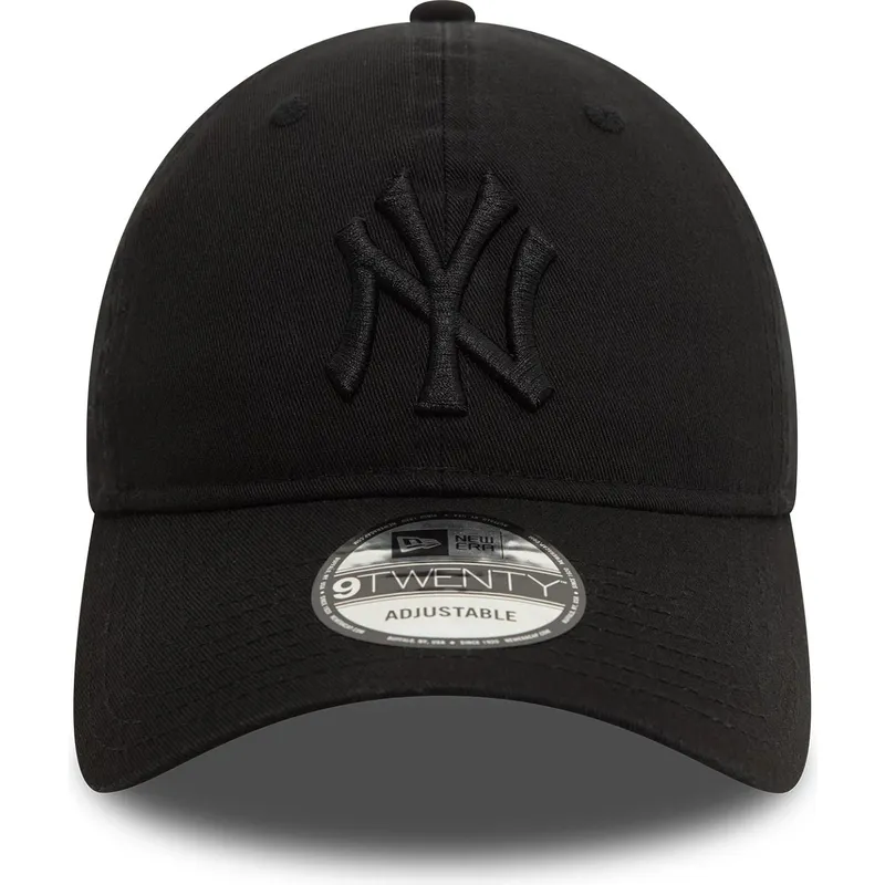 cap-izliekta-black-adjustable-strap-9twenty-washed-no-new-york-yankees-mlb-no-new-era