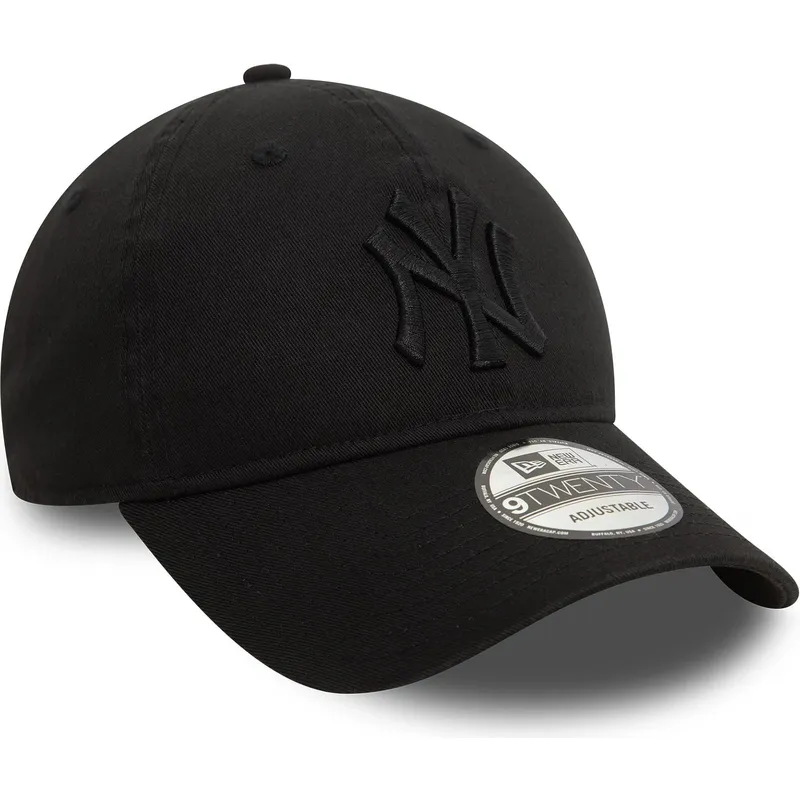 cap-izliekta-black-adjustable-strap-9twenty-washed-no-new-york-yankees-mlb-no-new-era