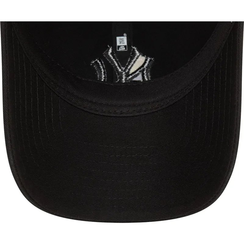 cap-izliekta-black-adjustable-strap-9twenty-washed-no-new-york-yankees-mlb-no-new-era