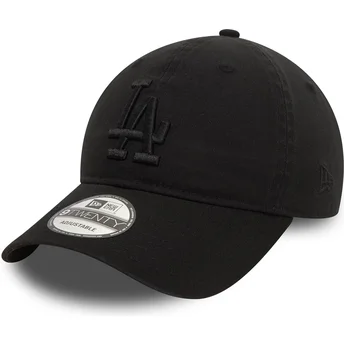 Cap izliekta black adjustable strap 9TWENTY Washed no Los Angeles Dodgers MLB no New Era