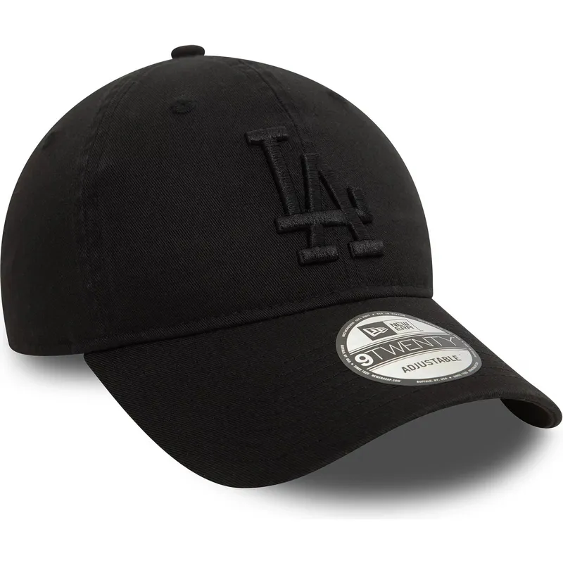 cepur-izliekta-melns-regulejams-9twenty-washed-no-los-angeles-dodgers-mlb-no-new-era