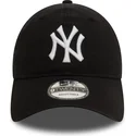 czapka-z-zakrzywionym-daszkiem-czarna-regulowana-9twenty-washed-new-york-yankees-mlb-new-era