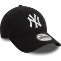 czapka-z-zakrzywionym-daszkiem-czarna-regulowana-9twenty-washed-new-york-yankees-mlb-new-era