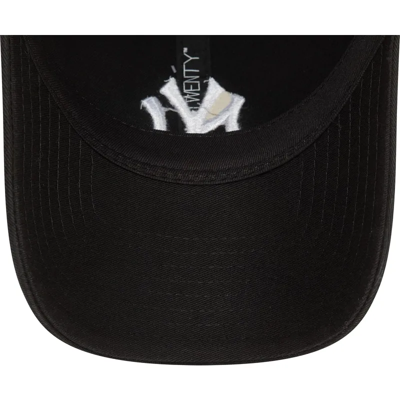 cap-izliekta-black-adjustable-strap-9twenty-washed-no-new-york-yankees-mlb-no-new-era