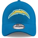 cap-izliekta-blue-adjustable-strap-9forty-the-league-no-los-angeles-chargers-mlb-no-new-era