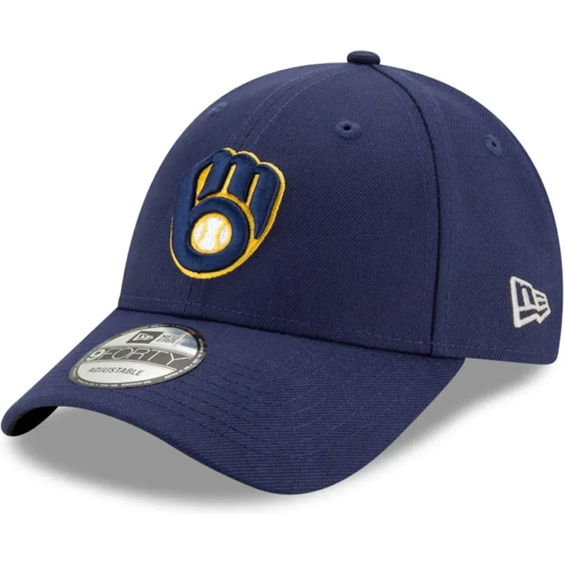 marinbla-bojd-keps-justerbar-9forty-the-league-fran-milwaukee-brewers-mlb-av-new-era