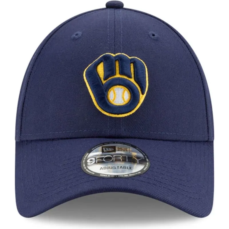 cap-izliekta-navy-blue-adjustable-strap-9forty-the-league-no-milwaukee-brewers-mlb-no-new-era cap-izliekta-navy-blue-adjustable-strap-9forty-the-league-no-milwaukee-brewers-mlb-no-new-era
