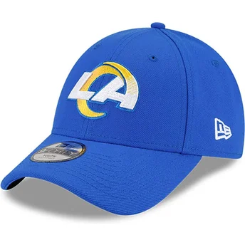 Gorra curva azul ajustable para niño 9FORTY The League de Los Angeles Rams NFL de New Era