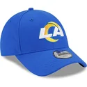 cepur-izliekta-zils-regulejama-lente-berniem-9forty-the-league-no-los-angeles-rams-nfl-no-new-era